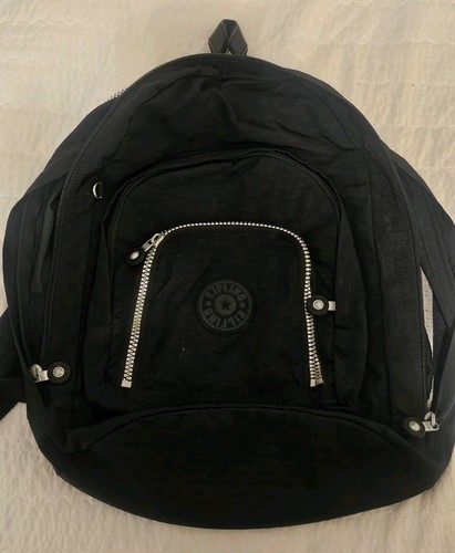 Kipling black backpack - black,