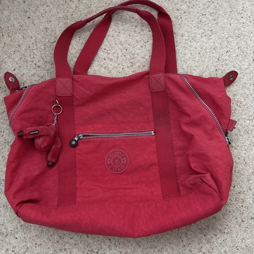 Red kipling art holdall - red, m